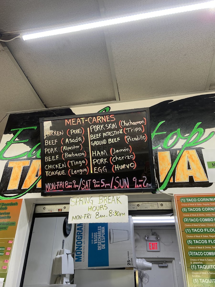 Menu 3 Aguilas Taqueria - Annapurna-9